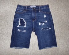 BOYS ABERCROMBIE KIDS DENIM SHORTS SZ 15/16