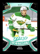 2021-22 Upper Deck MVP Ice Battles #111 Zach Parise - Minnesota Wild Hockey Card