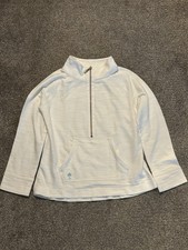 Lilly Pulitzer Resort White Skipper Popover 1/2 Zip Pullover Size XS