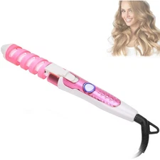 Hair Styling Curler Wand Hair Curler Wavy Hair Curling Iron,Mini Spiral Hair ...
