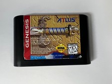 Crusader of Centy (Sega Genesis, 1994) Authentic Game cart only Tested Working 