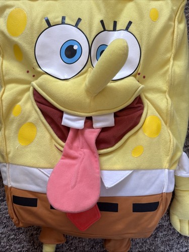 Rare Vintage Spongebob SquarePants Large 24" Stuffed Plush Pillow 2001 MATTEL - Picture 2 of 3