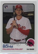 2021 Topps Chrome 70 Years of Topps Baseball Series 2 Alec Bohm #70YTC-23 1j47