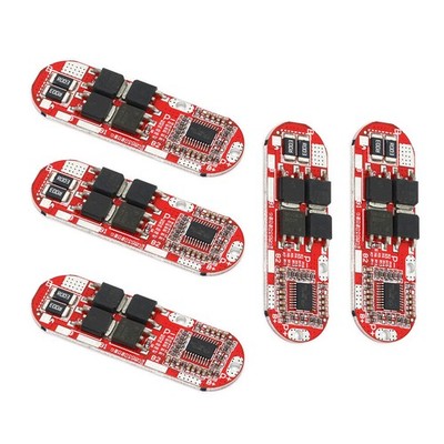 4pcs 5S 25A BMS Protection Circuit Board for DIY Power Bank and Battery Packs