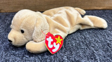 Ty Beanie Baby Retired 1998 Fetch the Golden Retriever Dog Plush