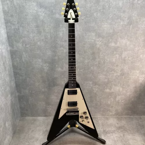 Gibson Flying V 1967 Black Made in USA 2012 Solid Body Electric Guitar