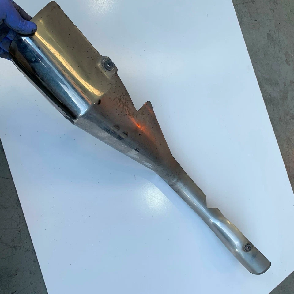 Cubierta de escudo térmico de escape Honda Deauville NT700V 2007 *daño 18315-MEW-920 Foto 3 de 4