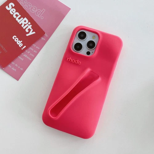 Neuer Lippenstift, Lipgloss, Silikon Handyhülle,Rhode Beauty,geeignet für iPhone - Bild 8 von 29