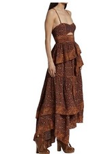 NEW ULLA JOHNSON Cut-Out Silk Dress 10 Large