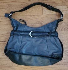 Borsa a mano Clarks nera grigia tracolla tasche con zip