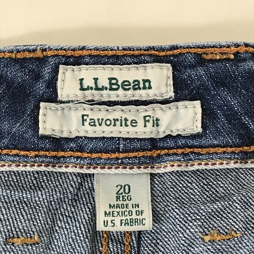 L.L. Bean Favorite Fit Boyfriend Jeans Damen Übergröße 20 Stretch Denim Freizeit - Bild 8 von 10