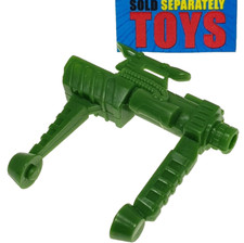 Vtg TMNT Robomatic Raphael TECHNO TRAZOR launcher 1996 green weapon accessory