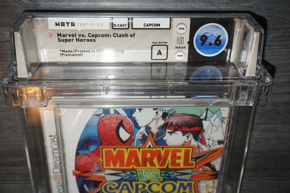 Marvel Vs Capcom (Sega Dreamcast) WATA 9.6 A NEW Factory Sealed - Image 2 of 3