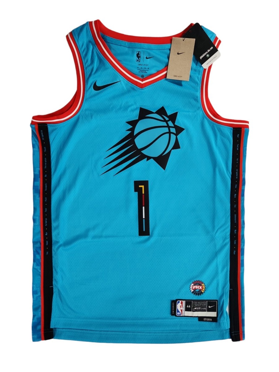 Nike+Phoenix+Suns+Devin+Booker+City+Edition+22%2F23+Jersey+Men%27s+Size+XL  for sale online