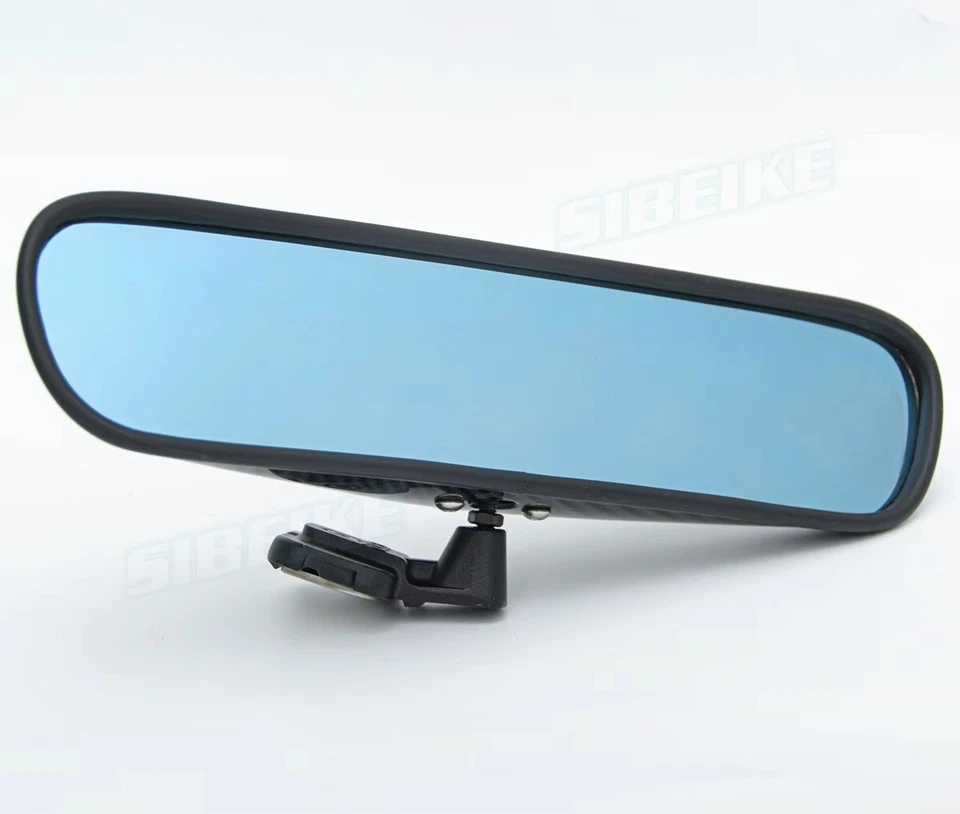 Real Carbon Fibre Interior Rear View Mirror For Honda Accord Civic CRV Integra - Image 4 of 4