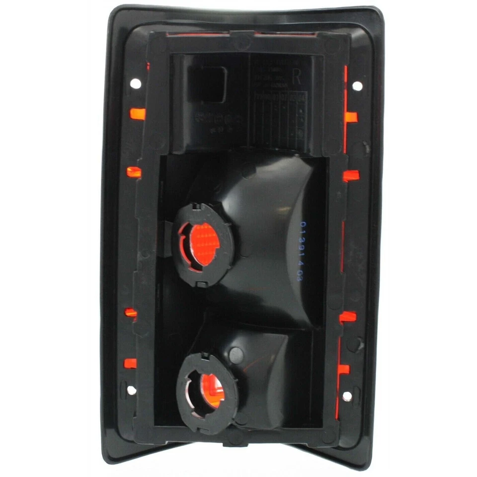 Juego de luces traseras con carcasa de bisel negro para Dodge Dakota 1988-1996 Foto 4 de 4