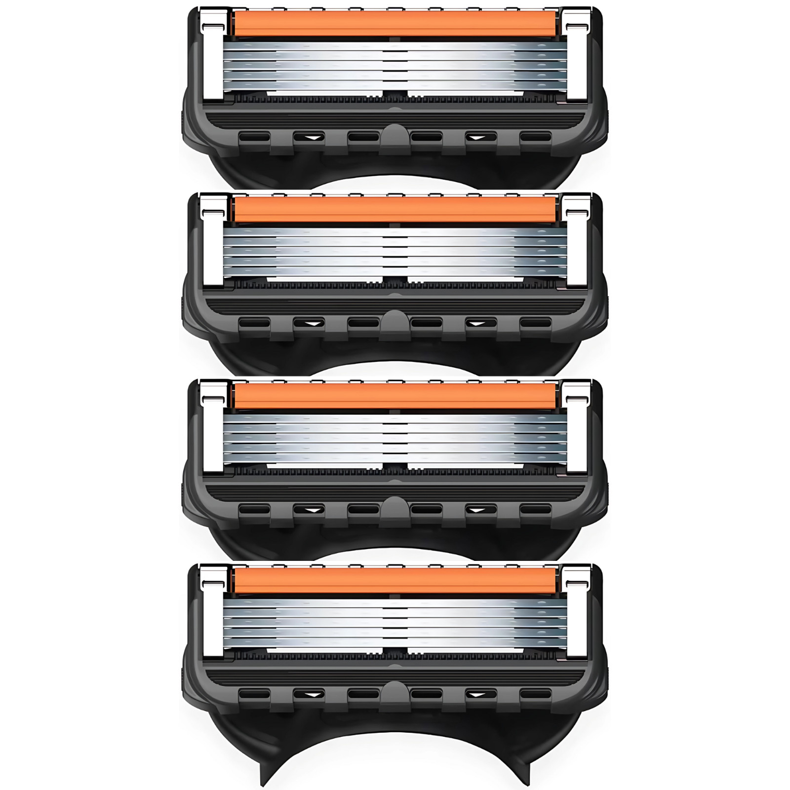 CUCHILLAS DE AFEITAR PARA GILLETTE FUSION 5 PROGLIDE CUCHILLAS DE ACERO INOXIDABLE REPUESTO AFEITADORA
