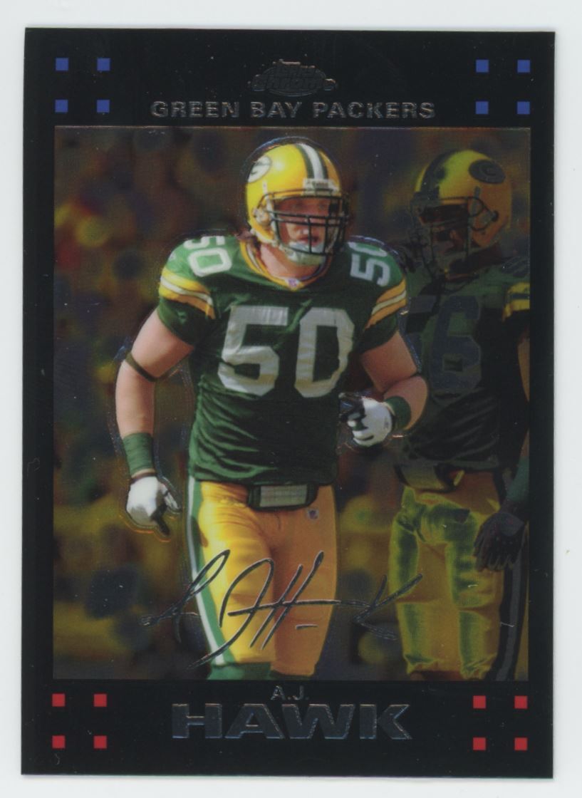2007 Topps Chrome A.J. Hawk Green Bay Packers #TC150