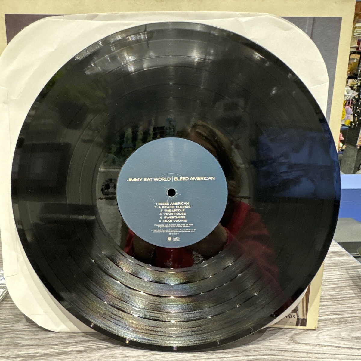Jimmy Eat World - Bleed American - 2001 LP Dreamworks Grand