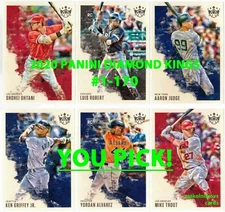 2020 PANINI Diamond Kings 1-170 COMPLETE YOUR SET $2 or 2 Card Minimum YOU PICK!