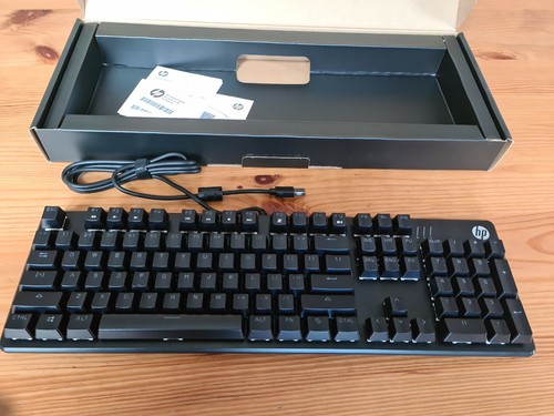 HP Pavilion GAMING QWERTY Mechanical Keyboard - Black - Customizable LED Colours - Picture 7 of 11