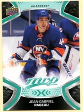 2021-22 Upper Deck MVP Hockey Jean-Gabriel Pageau card #189 New York Islanders