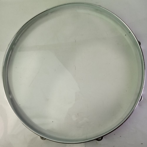 Gretsch 16"Die-Cast 8Lug Floor Tom Drum Rim Hoop Vintage 70s Chrome SSB StopSign - Picture 5 of 7