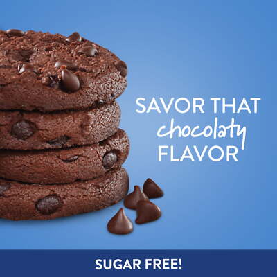 (3 pack) Bakery Zero Sugar Fudge Brownie Chocolate Chip Cookies 8 oz
