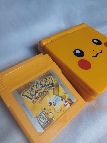 Pokemon Yellow Nintendo + Gameboy Advance Sp + Charger Original