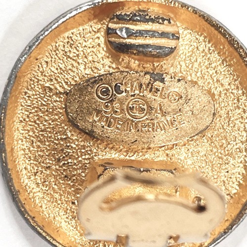CHANEL Earring COCO Mark vintage metal gold accessory Women - Bild 5 von 6
