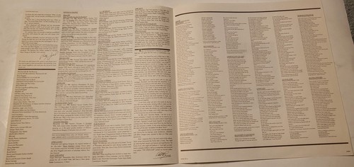 Billy Joel Songs In The Attic 1981 Columbia TC 37461 Lyrics Sheet Rock VG+ - Picture 8 of 10