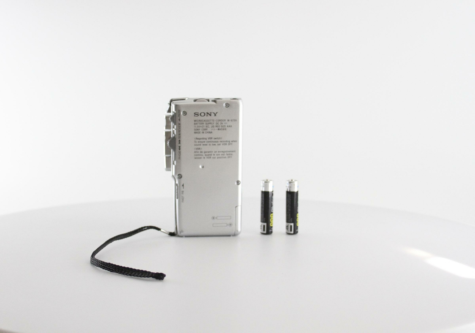 Sony M670V MicroCassette Tape Voice Recorder (M670V) 27242634435 eBay