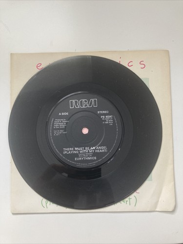 Eurythmics - There Must Be an Angel - 7" Vinyl Record Single 1985 RCA PB 40247 - Picture 3 of 4