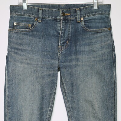 SAINT LAURENT D02 M/SK-LW ダメージデニム　サイズ29 Saint Laurent Paris Saint Laurent Jeans D02 M/SK-LW | Grailed