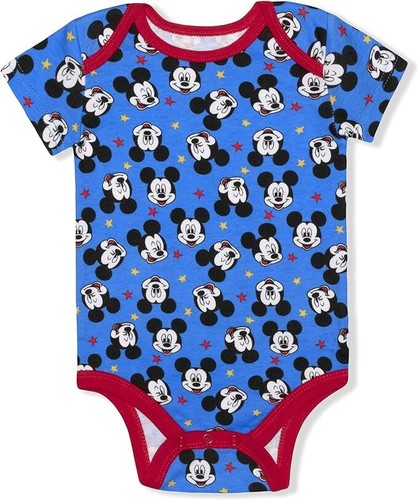 Body de bebé niño Marvel Disney manga corta niños paquete de regalo meses trajes a presión - Imagen 15 de 27