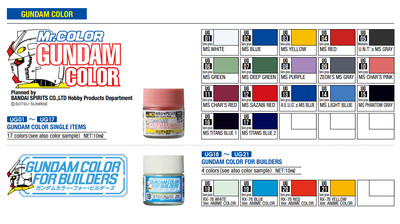 Mr. Hobby Gundam Color Paint UG Series 10ml