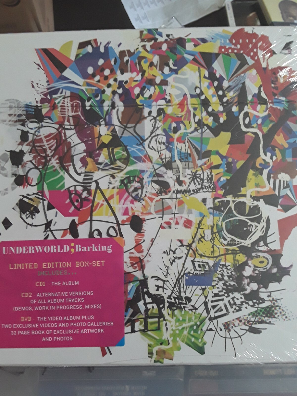 UNDERWORLD BARKING LTD EDITION CD BOX SET **NEW**