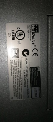 Netoptics Bypass Switch 1000 