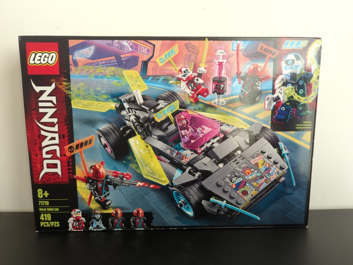 LEGO Ninja Tuner Car Ninjago (71710) Building Kit 419 Pcs Retired Set