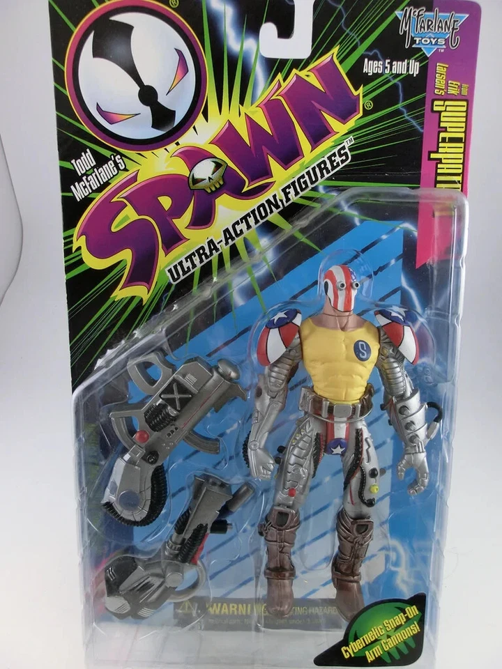 Spawn Superpatriot Actionfigur 18 cm, McFarlane 1996 - Bild 1 von 1