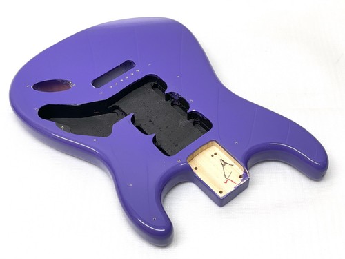 Genuine! Fender Squier TREMOLO STRAT BODY Ultra Violet Electric Guitar HHH - Picture 4 of 21