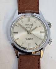 1960s Vulcain Cricket Alarm watch 17 jewels incabloc