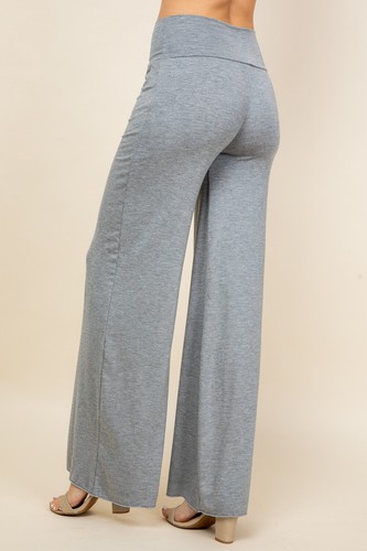 Simplicitie Lounge Wide Leg Palazzo Pants Pants S-3X Plus Size Made in USA - Picture 33 of 48