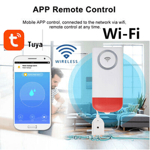 WIFI Water Leak Alarm Sensor Flood Wireless Leakage Level ...
