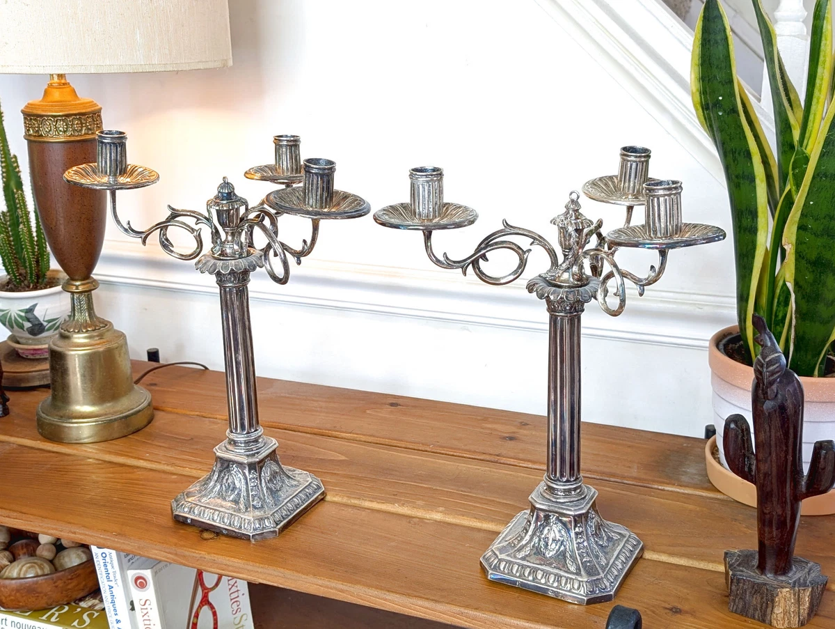 古董德国银烛台| eBay