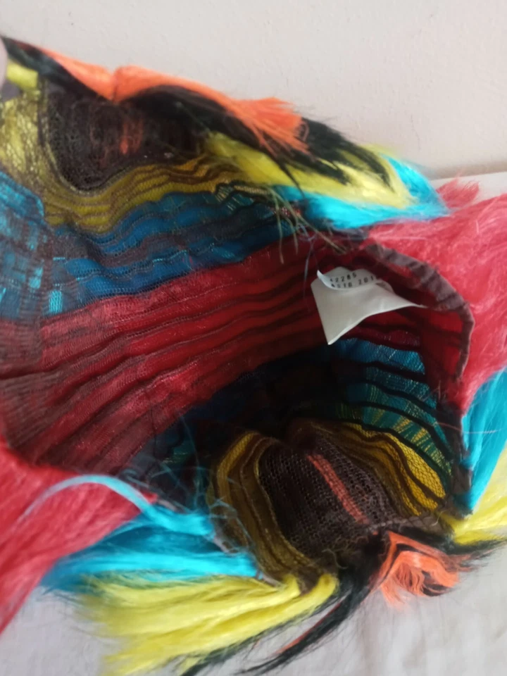 Peluca Disfraz Arco Iris Multicolor Foto 2 de 3