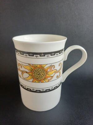   Hutschenreuther Bone China Tasse   Sonnenmotiv   edles Porzellan  
