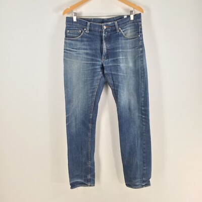 Cheap Monday jeans mens size 34 x 34 blue high slim blue skinny