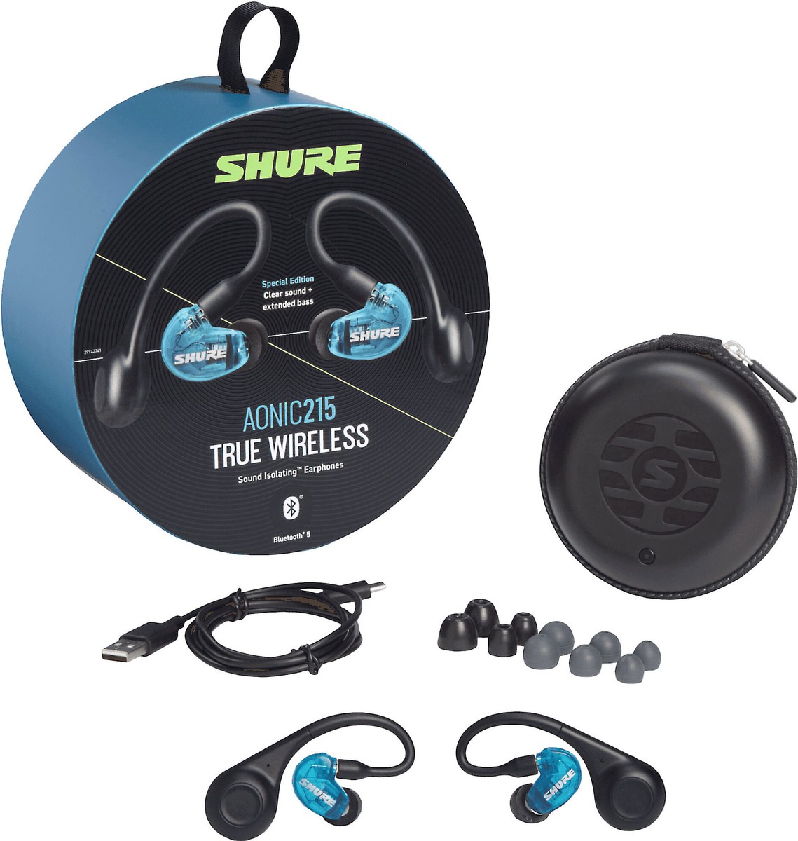SHURE　AONIC 215 Gen 2 AONIC 215 Gen 2 - True Wireless Sound Isolating Earphones