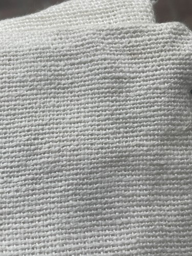 Soaring Dove 23"x23" Embroidered Linen Throw Pillow Cover by Lucia Eames - Picture 6 of 23